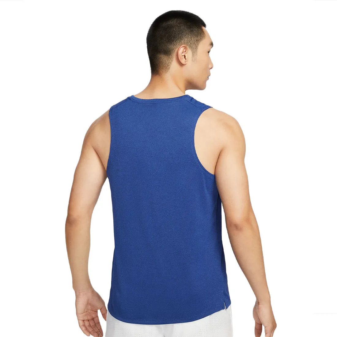 Nike Dri-FIT Miler Men's Running Tank Blue