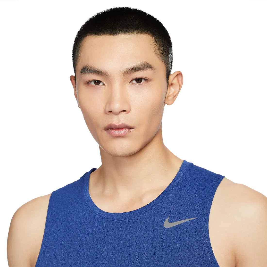 Nike Dri-FIT Miler Men's Running Tank Blue