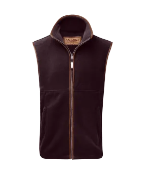 Oakham Fleece Gilet - Port