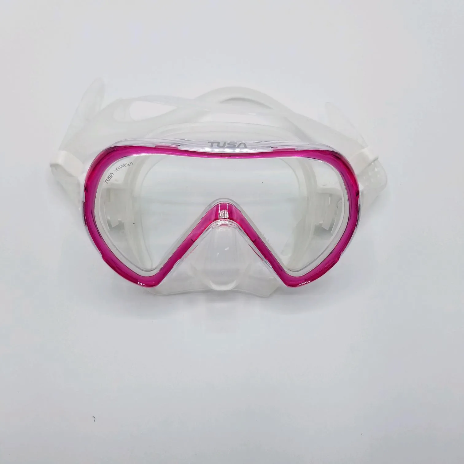 Open Box Tusa Ino Scuba Diving Mask - Bougainvillea Pink