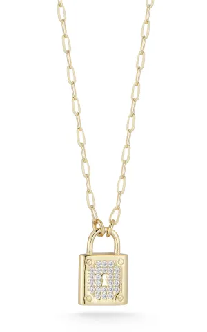 Padlock Necklace