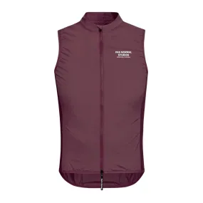 PAS NORMAL STUDIOS Mechanism Stow Away Gilet AW23 - Light Burgundy