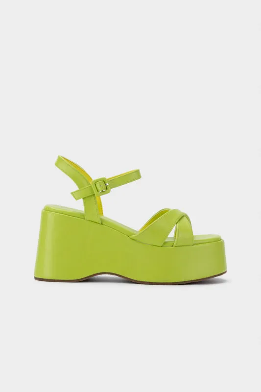 PLATFORM WEDGE HEEL SANDAL