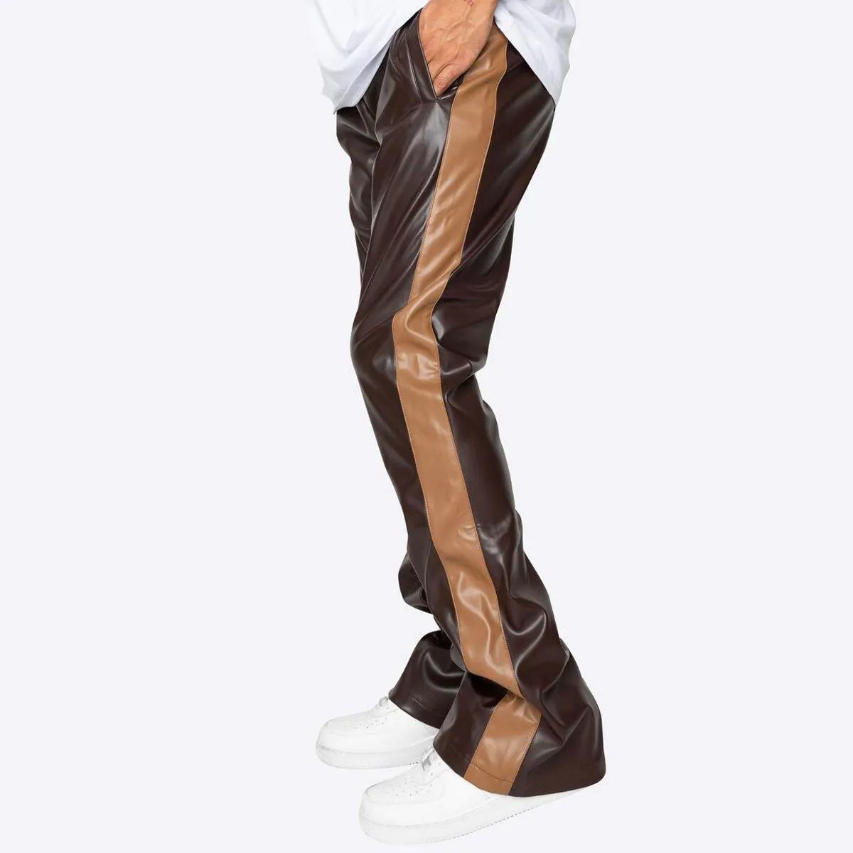 Plaza Track Pants - Chocolate