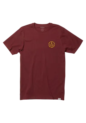 Pool Service T-Shirt - Burgundy