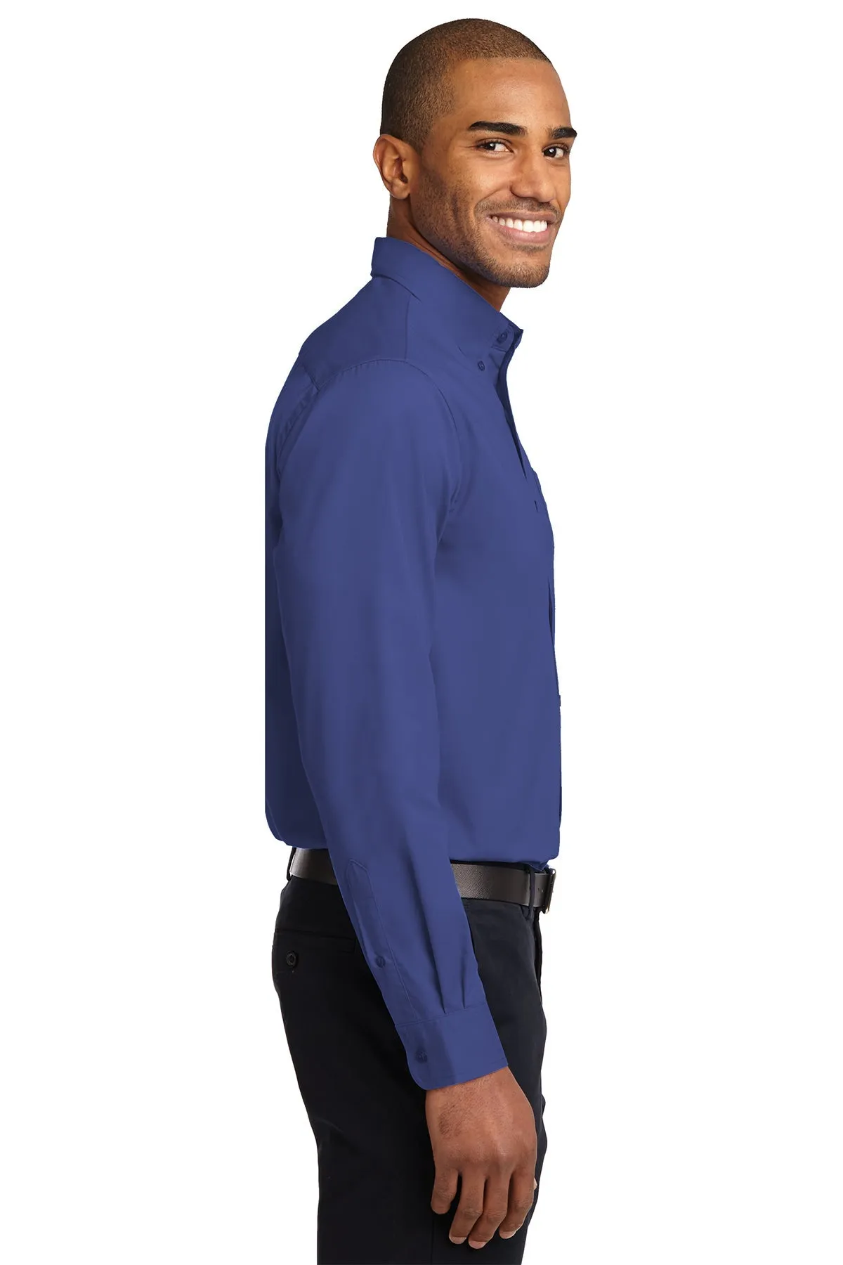 Port Authority Easy Care Custom Shirts, Mediterranean Blue