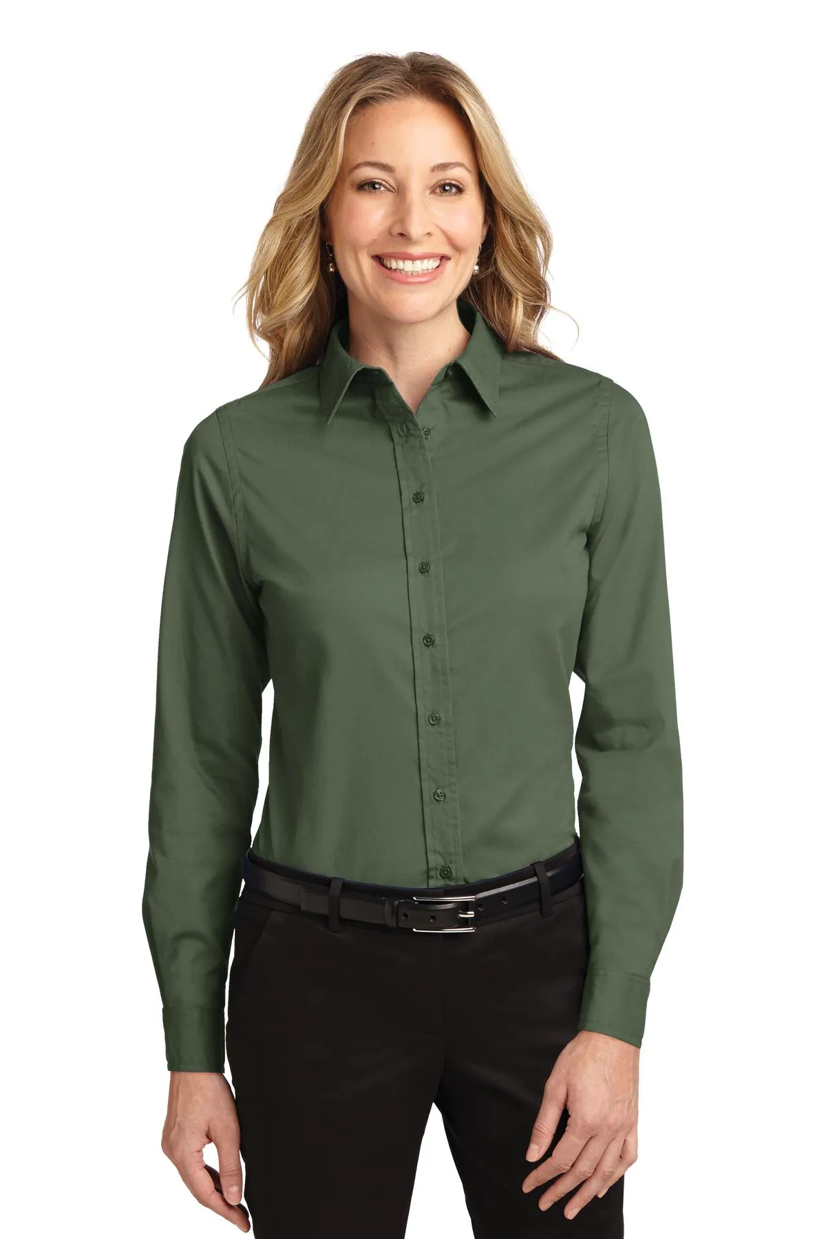 Port Authority® Ladies Long Sleeve Easy Care Shirt.  L608