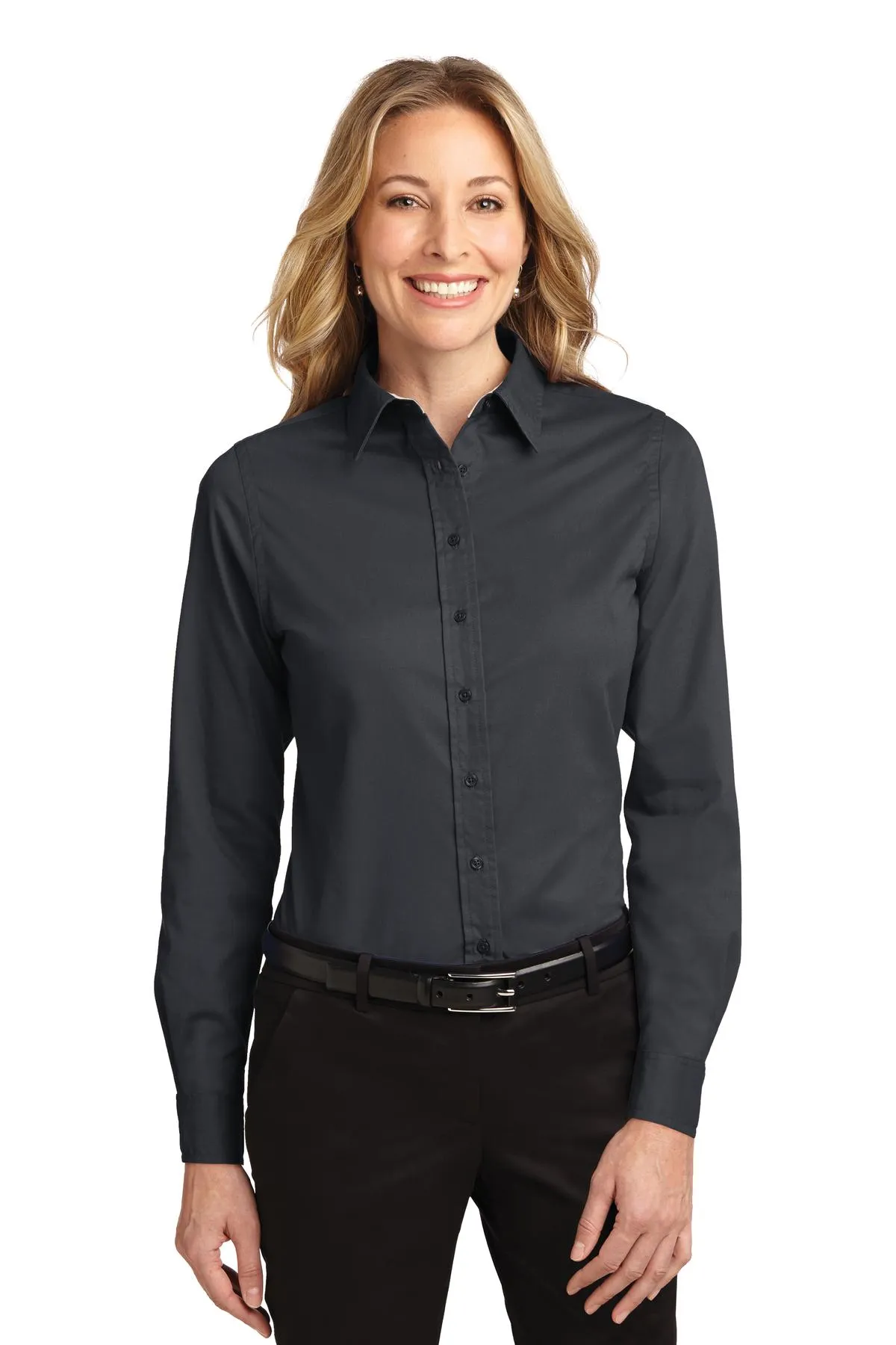 Port Authority® Ladies Long Sleeve Easy Care Shirt.  L608