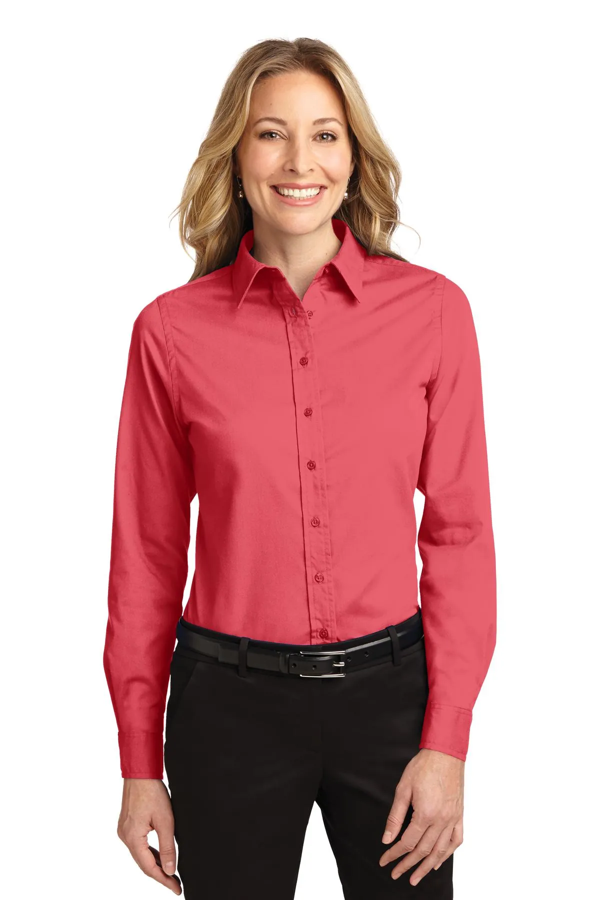 Port Authority® Ladies Long Sleeve Easy Care Shirt.  L608