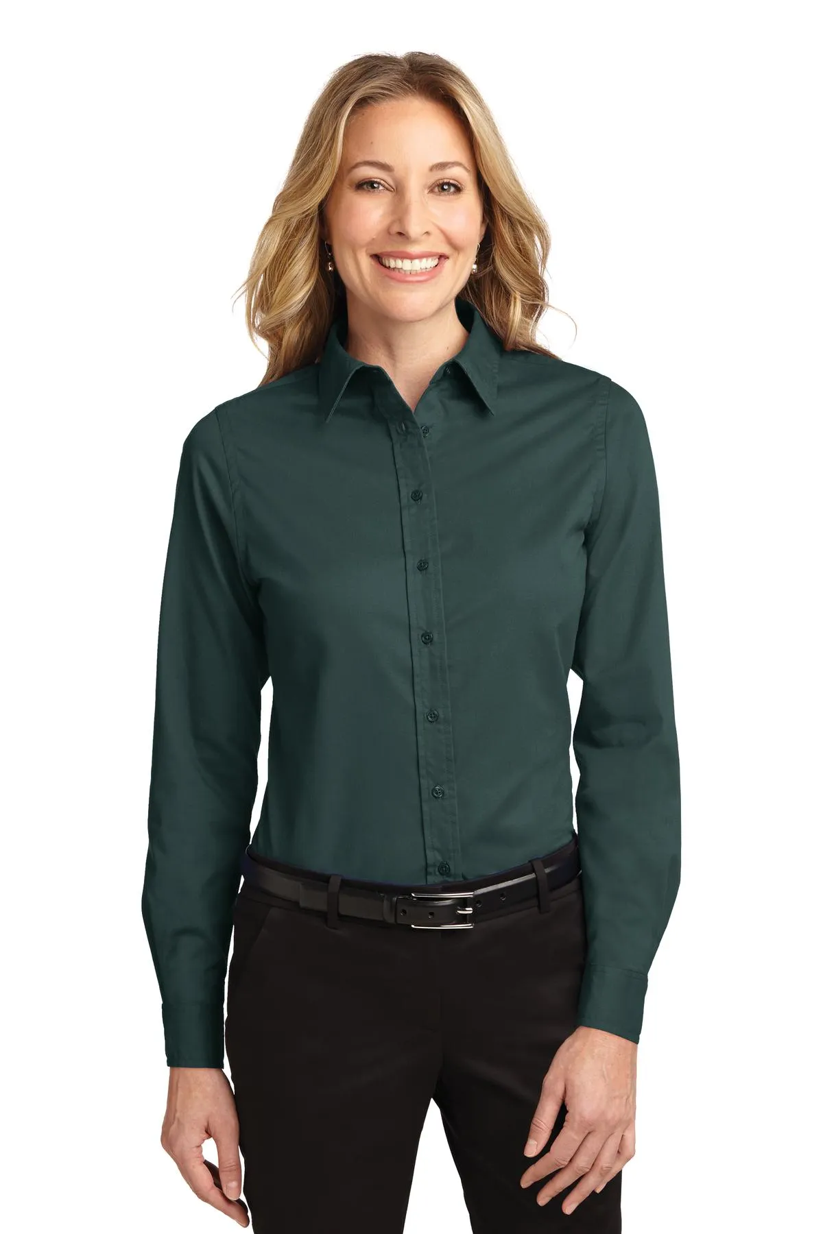 Port Authority® Ladies Long Sleeve Easy Care Shirt.  L608