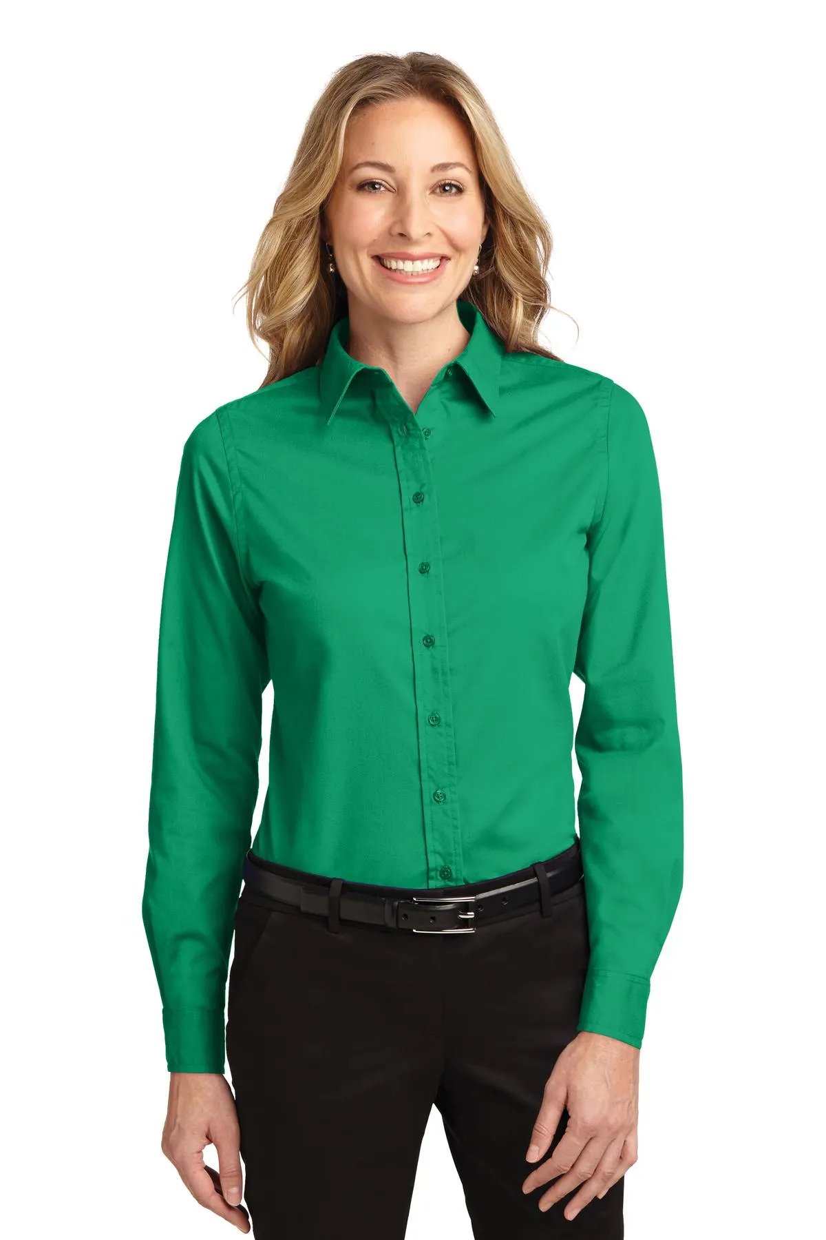 Port Authority® Ladies Long Sleeve Easy Care Shirt.  L608