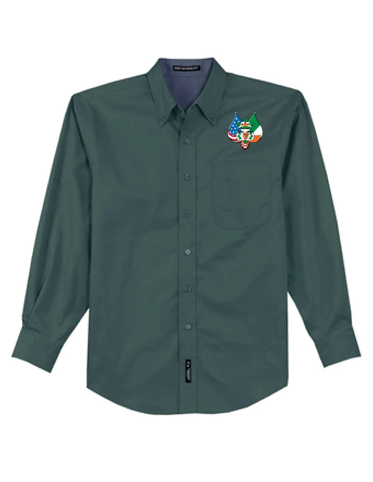 Port Authority® Long Sleeve Easy Care Shirt with embroidered logo