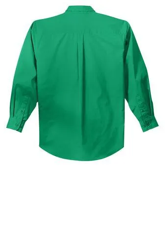 Port Authority® Long Sleeve Easy Care Shirt with embroidered logo