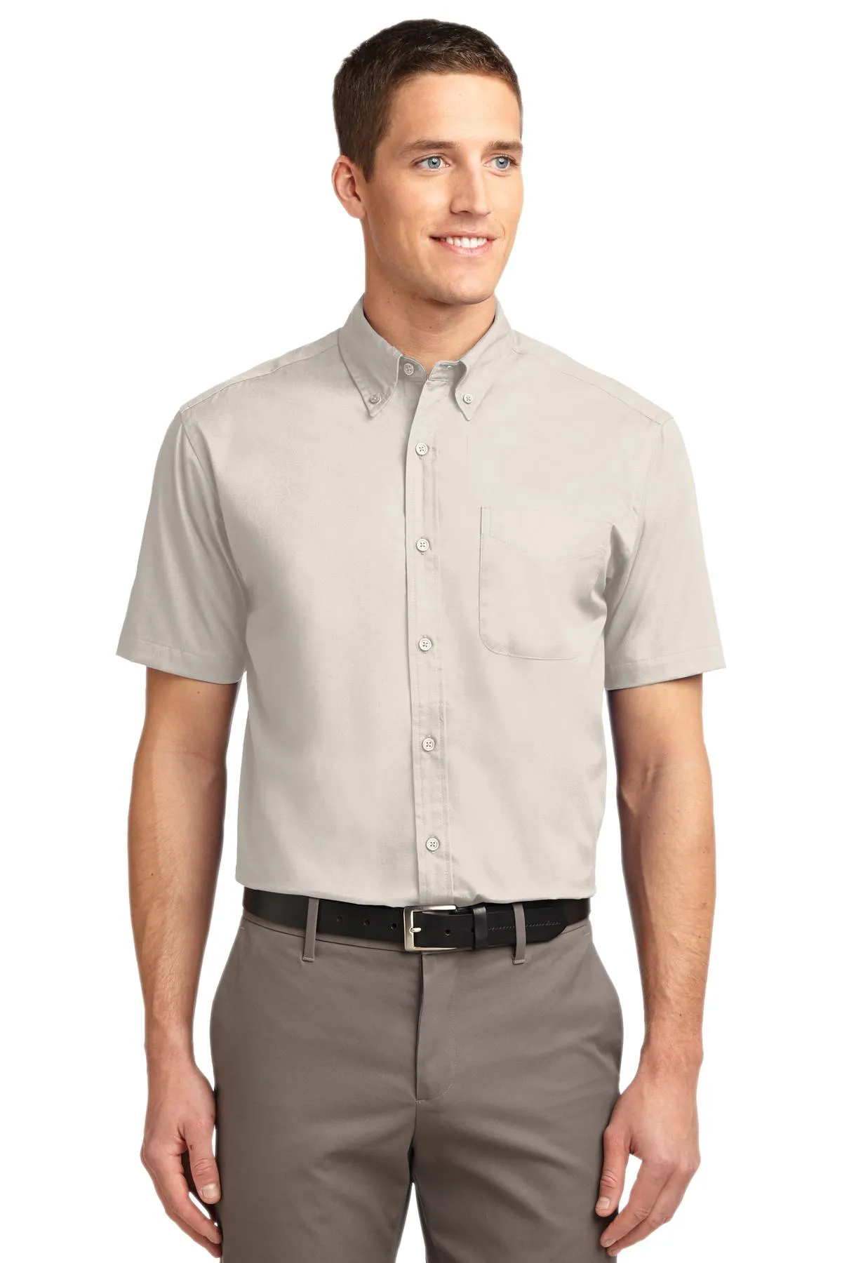 Port Authority® Tall Short Sleeve Easy Care Shirt. TLS508