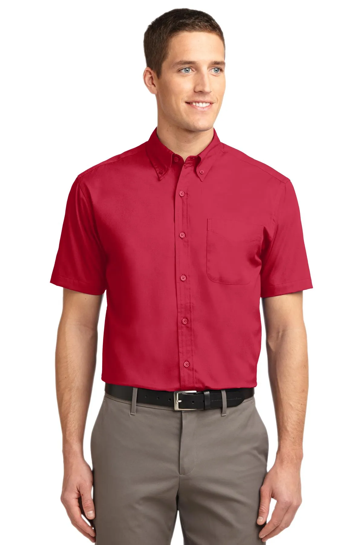 Port Authority® Tall Short Sleeve Easy Care Shirt. TLS508