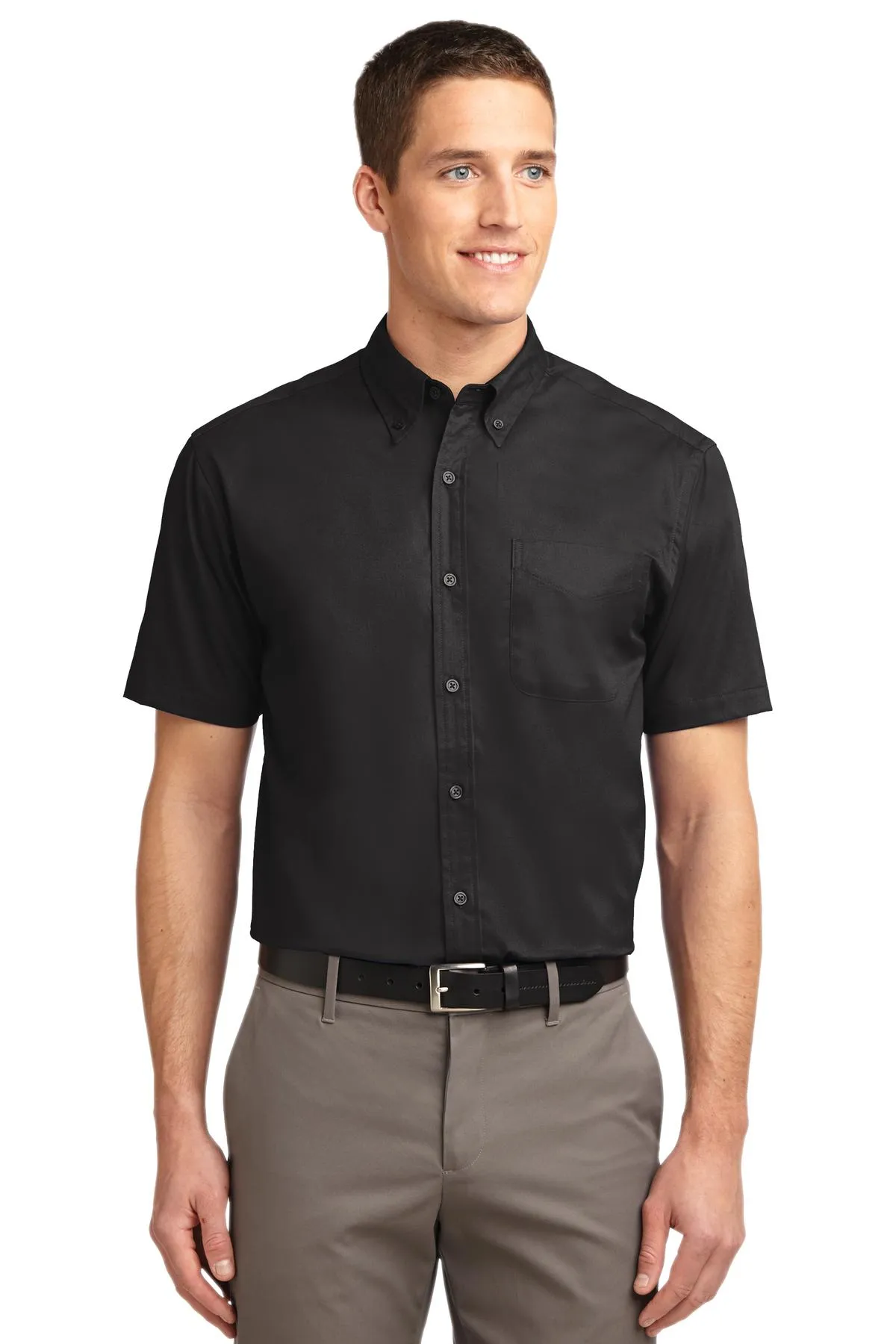 Port Authority® Tall Short Sleeve Easy Care Shirt. TLS508