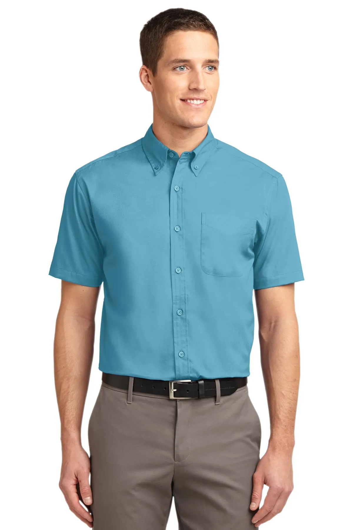 Port Authority® Tall Short Sleeve Easy Care Shirt. TLS508