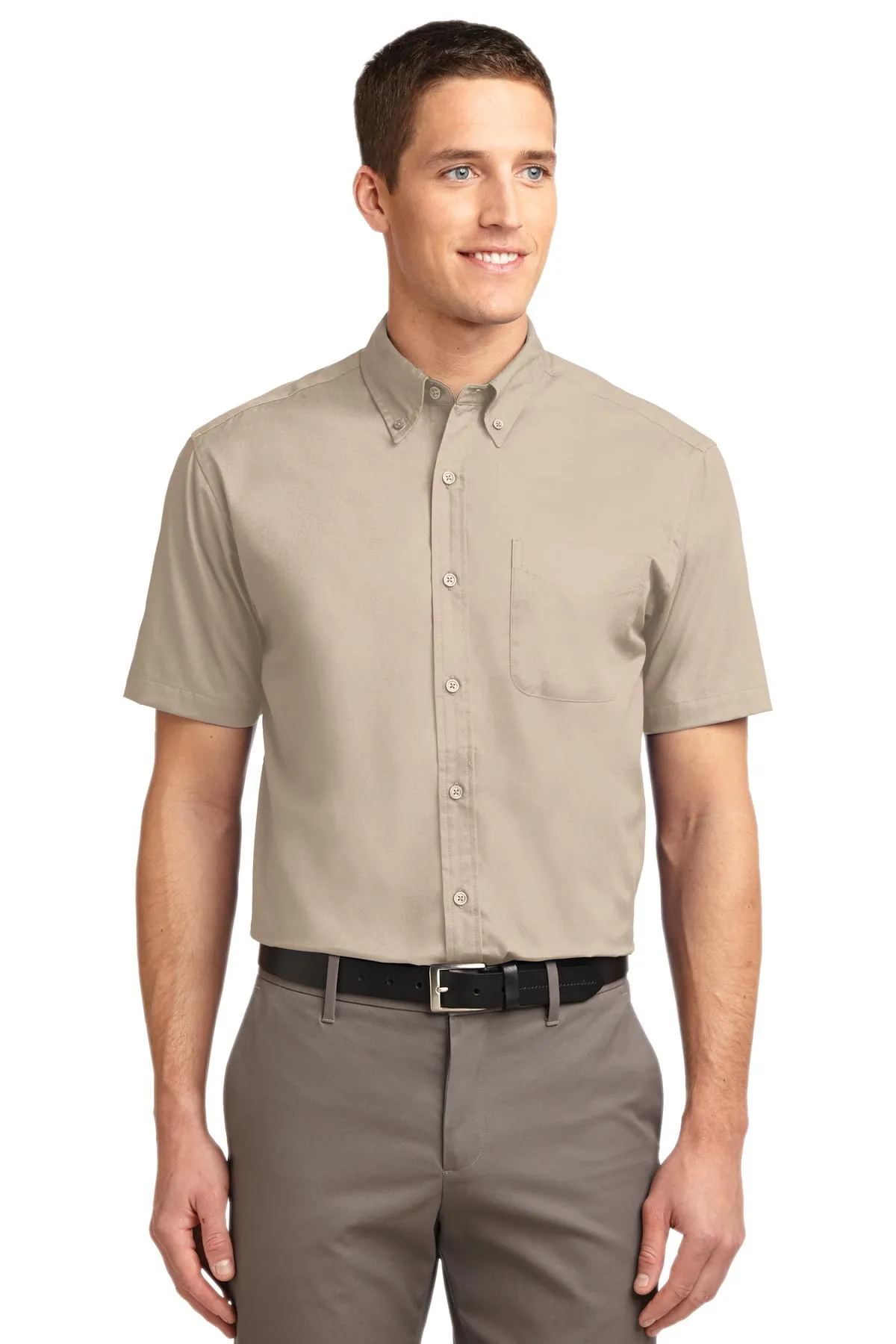 Port Authority® Tall Short Sleeve Easy Care Shirt. TLS508