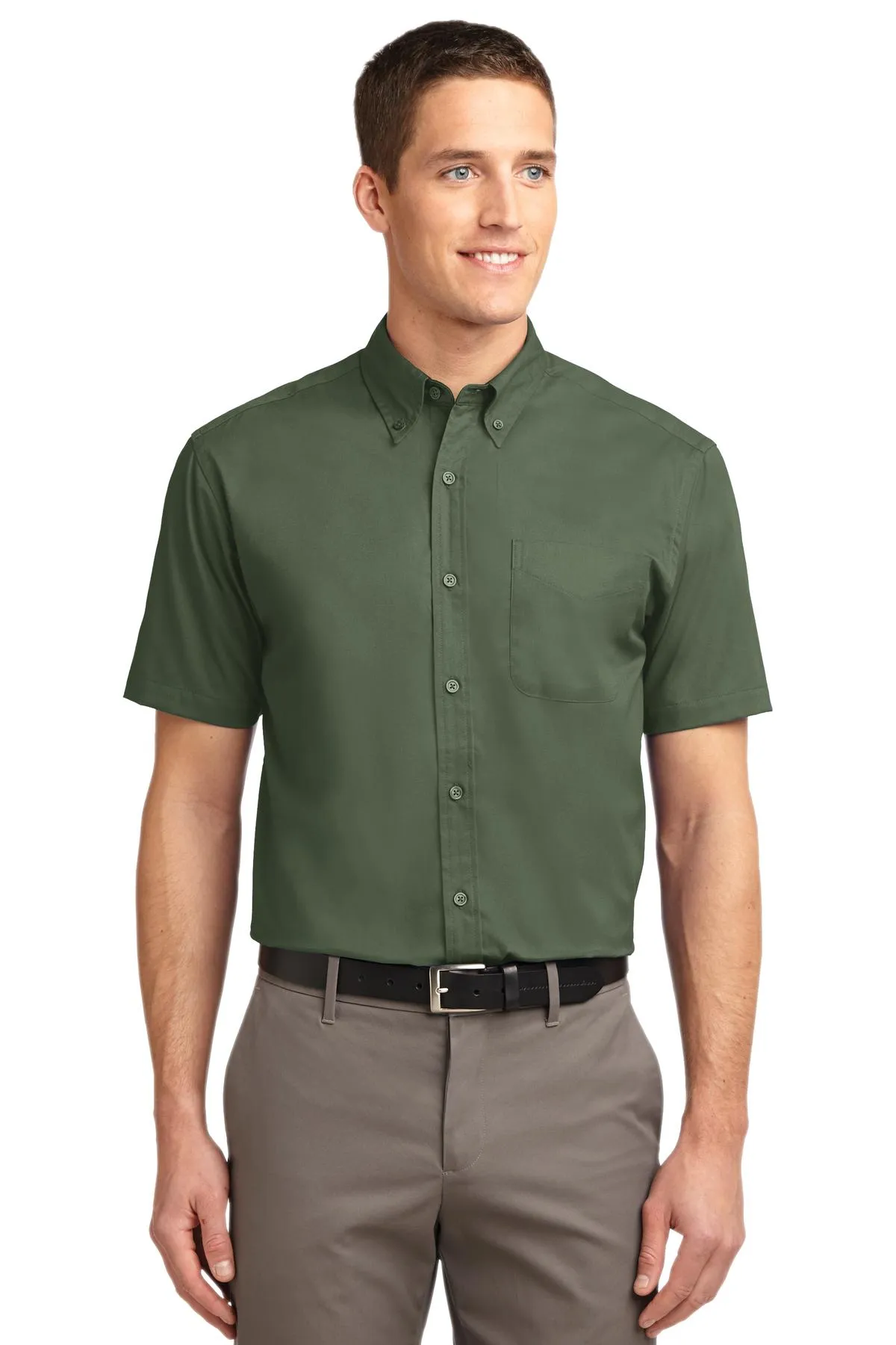 Port Authority® Tall Short Sleeve Easy Care Shirt. TLS508