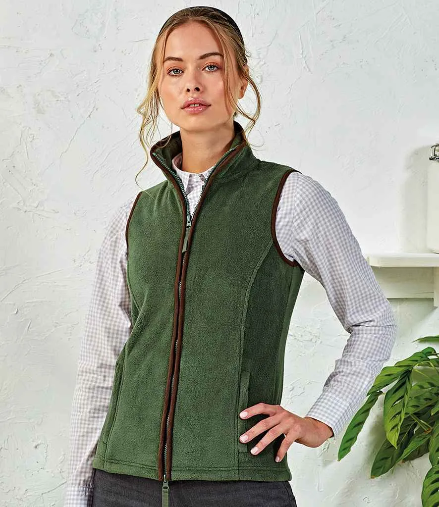 PR804 - Premier Ladies Artisan Fleece Gilet