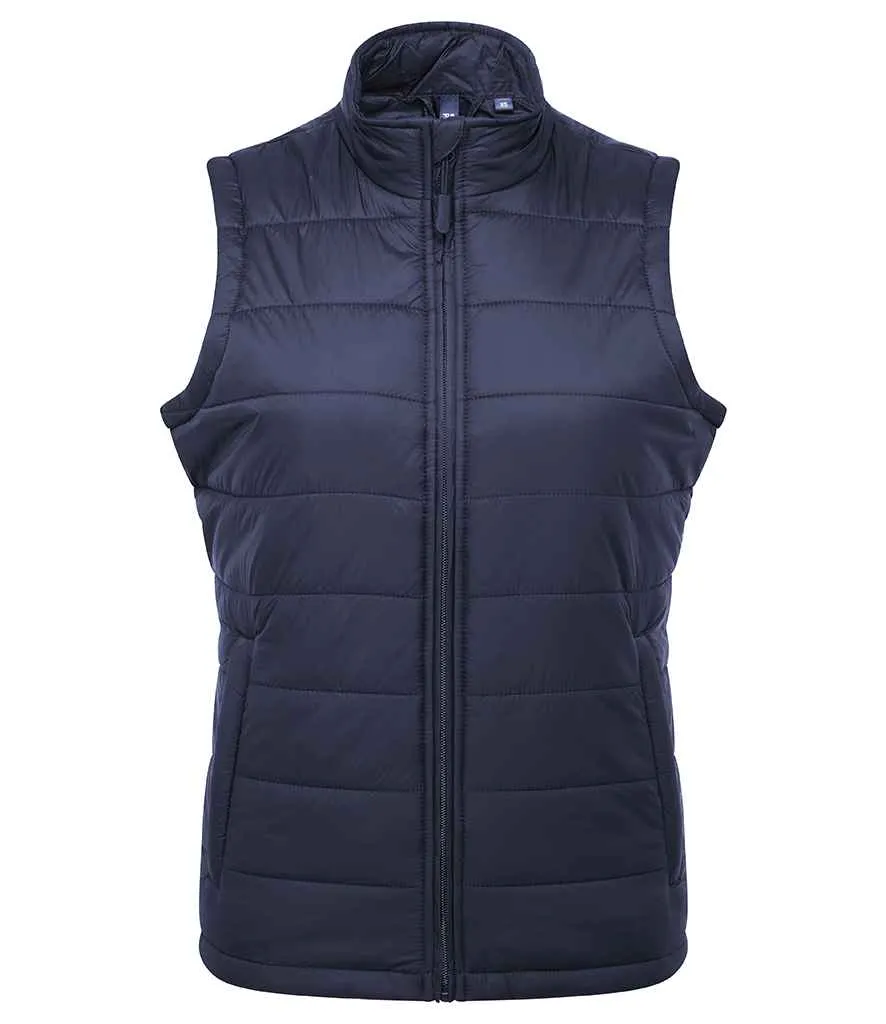 Premier - Ladies Recyclight Padded Gilet