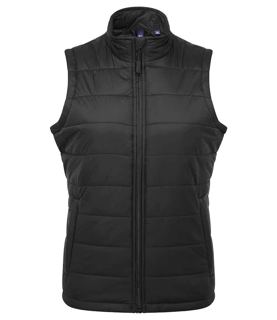 Premier - Ladies Recyclight Padded Gilet