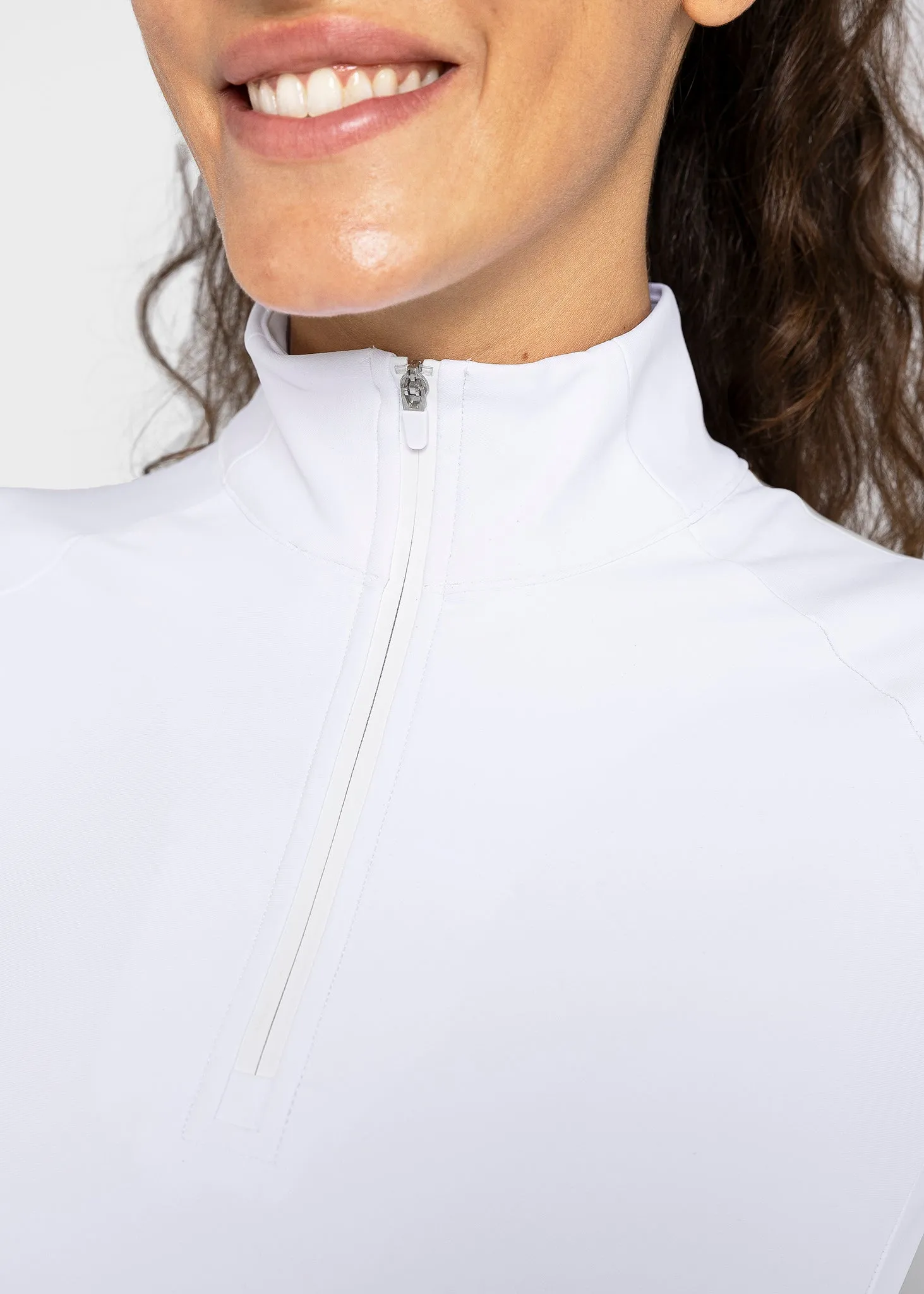 Reflection Long Sleeve Base Layer (White)