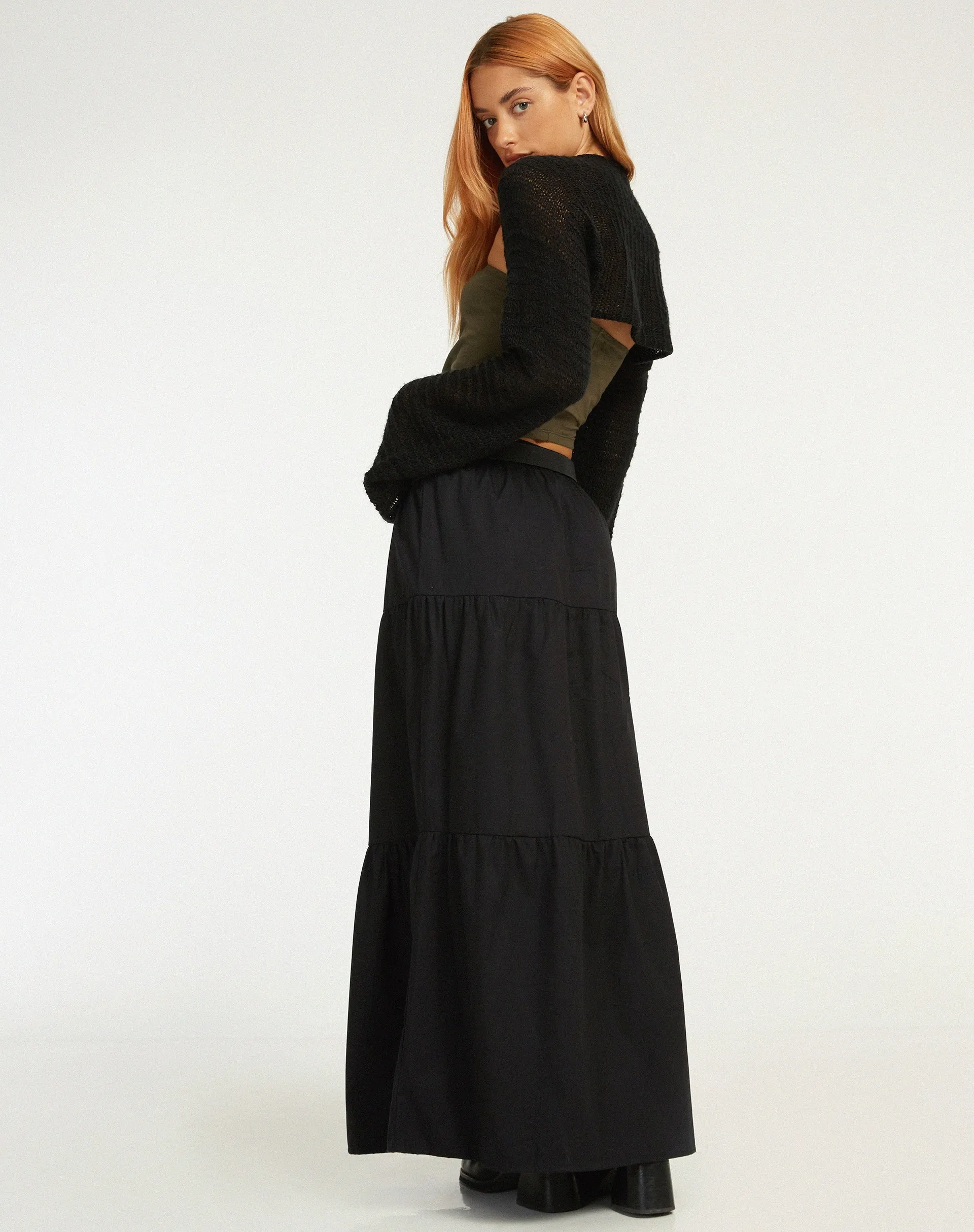 Remax Maxi Skirt in Black