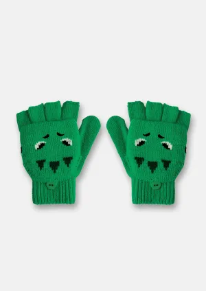 Rockahula T-Rex Knitted Gloves 7-10 Years