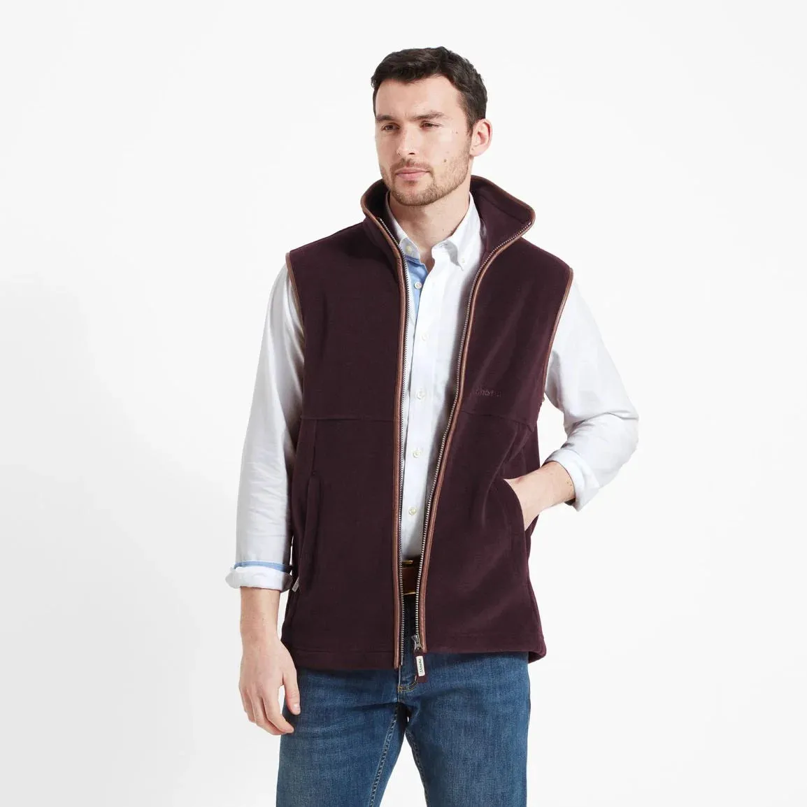 Schoffel Mens Oakham Fleece Gilet