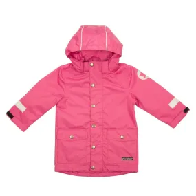 Shell Waterproof Breathable Parka Jacket: Flamingo Pink