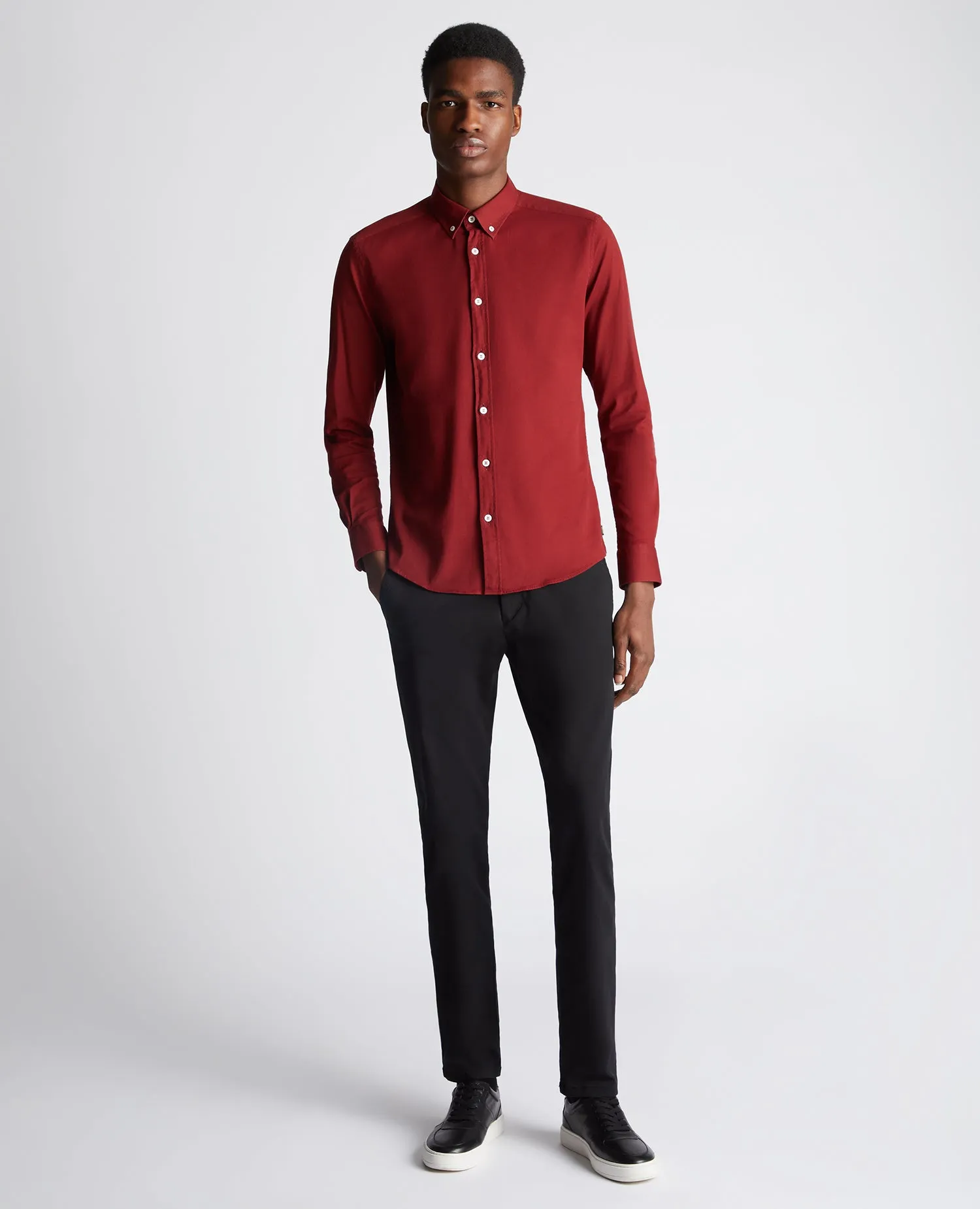 Slim Fit Cotton Stretch Shirt