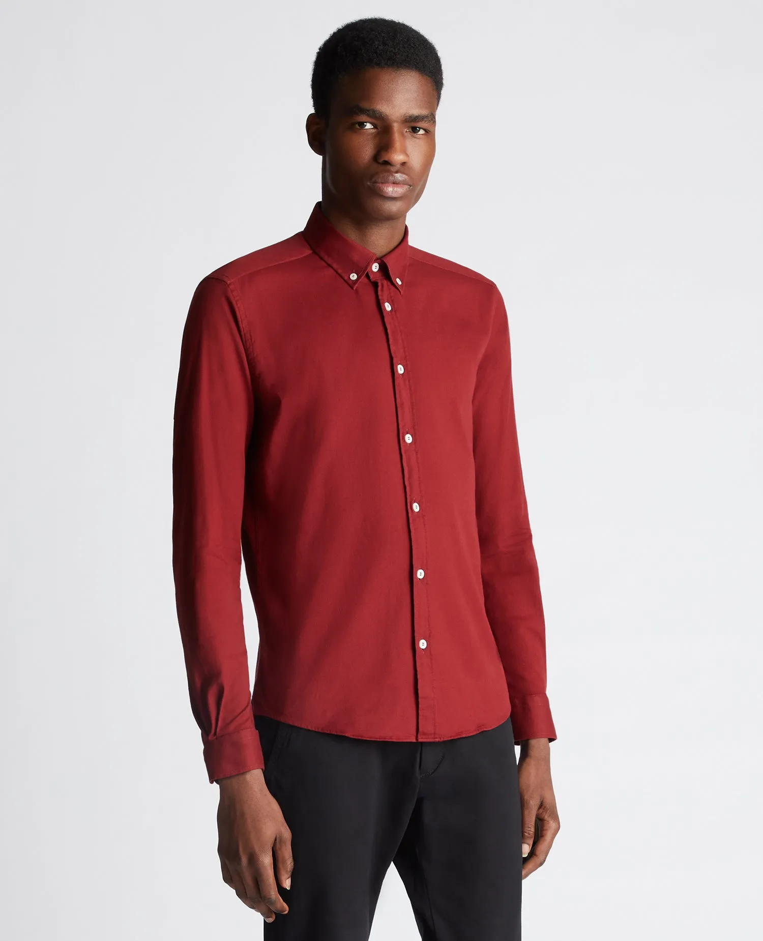 Slim Fit Cotton Stretch Shirt