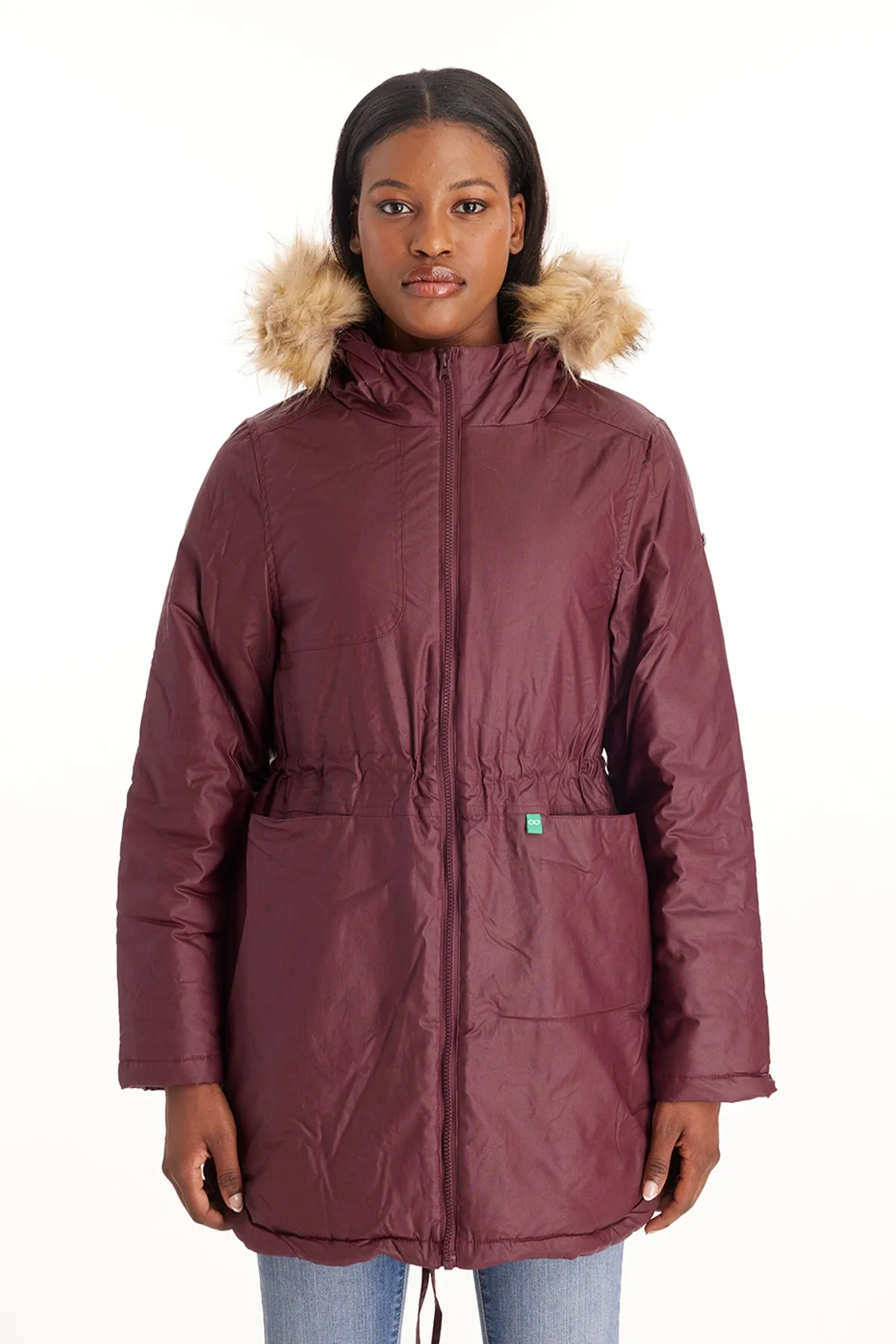 Sofia Waxed Shell 3 in 1 Maternity Parka