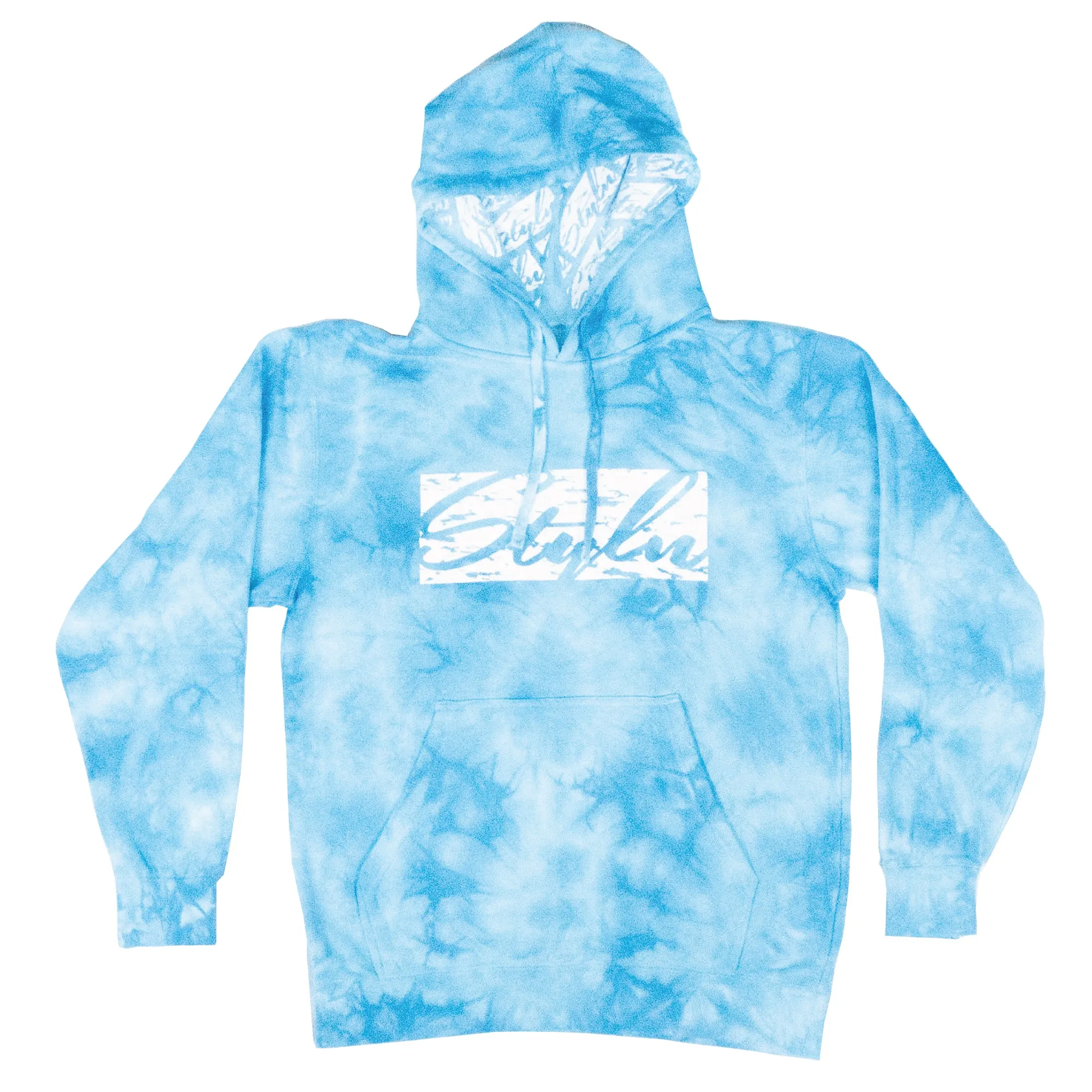 STYLN® Hoodie Tie Dye Blue