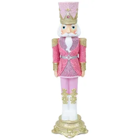 Sunnydaze Kenneth the Princely Christmas Nutcracker Statue - 37" H