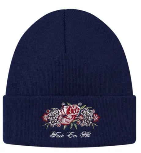 Supreme Centerpiece beanie- Navy