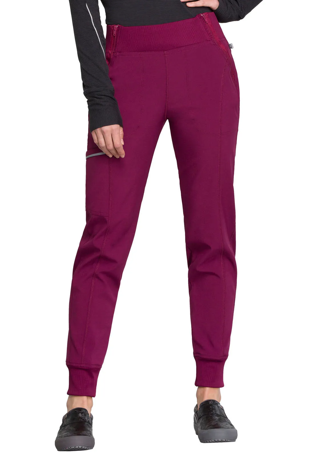 SVH - Lab Techs & Phlebs - CK110A Wine Ladies Mid Rise Jogger