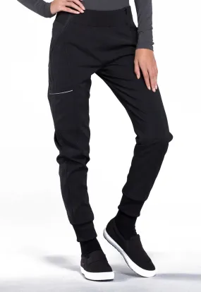 SVH - OB Nurses - CK110A Black Ladies Mid Rise Jogger