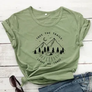 Take The Trails Leave No Trace Women's T-shirt