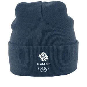 Team GB Navy Cuffed Beanie