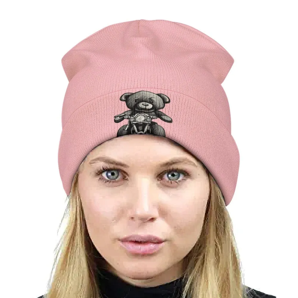 Teddy Ride Knitted Hat