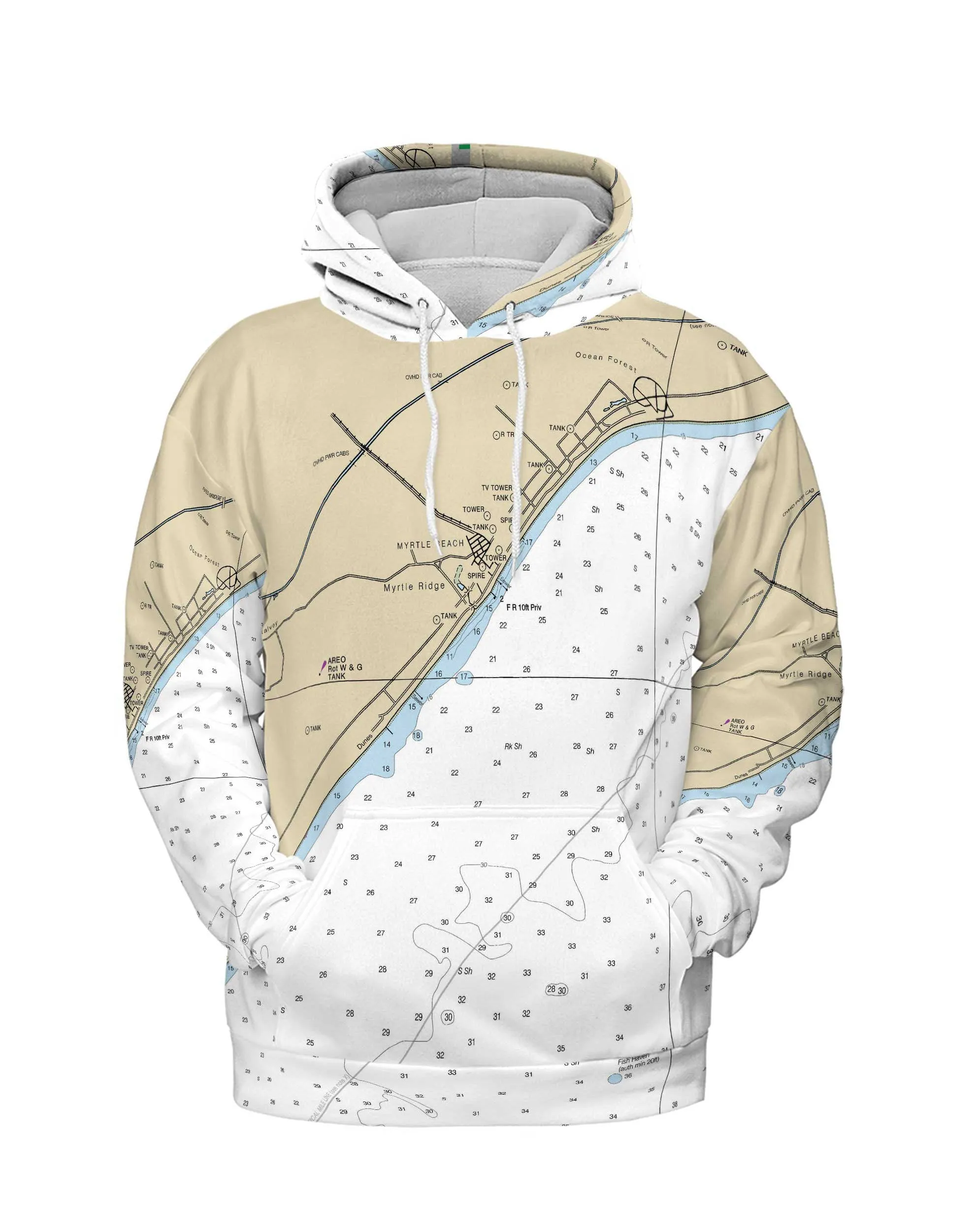 The Myrtle Beach Lightweight Hoodie Sweatshirt