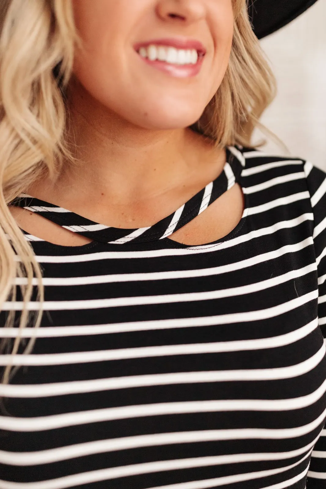 Thriving In Stripes Top