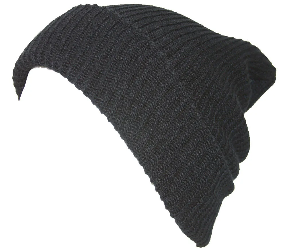 TopHeadwear GI Long Ribbed Slouch Watch Waffle Beanie