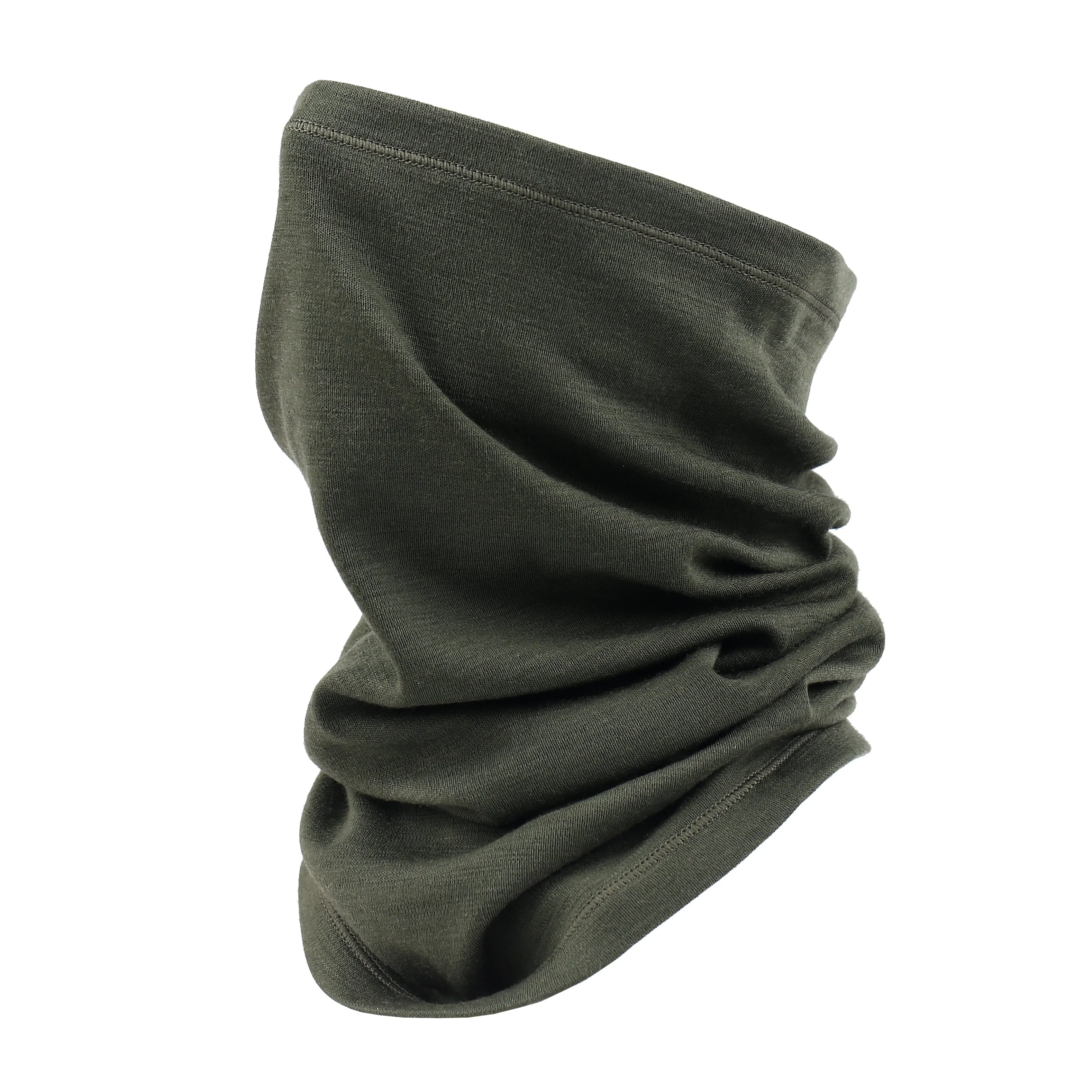 Unisex Merino 250g Neck Gaiters Dark Green