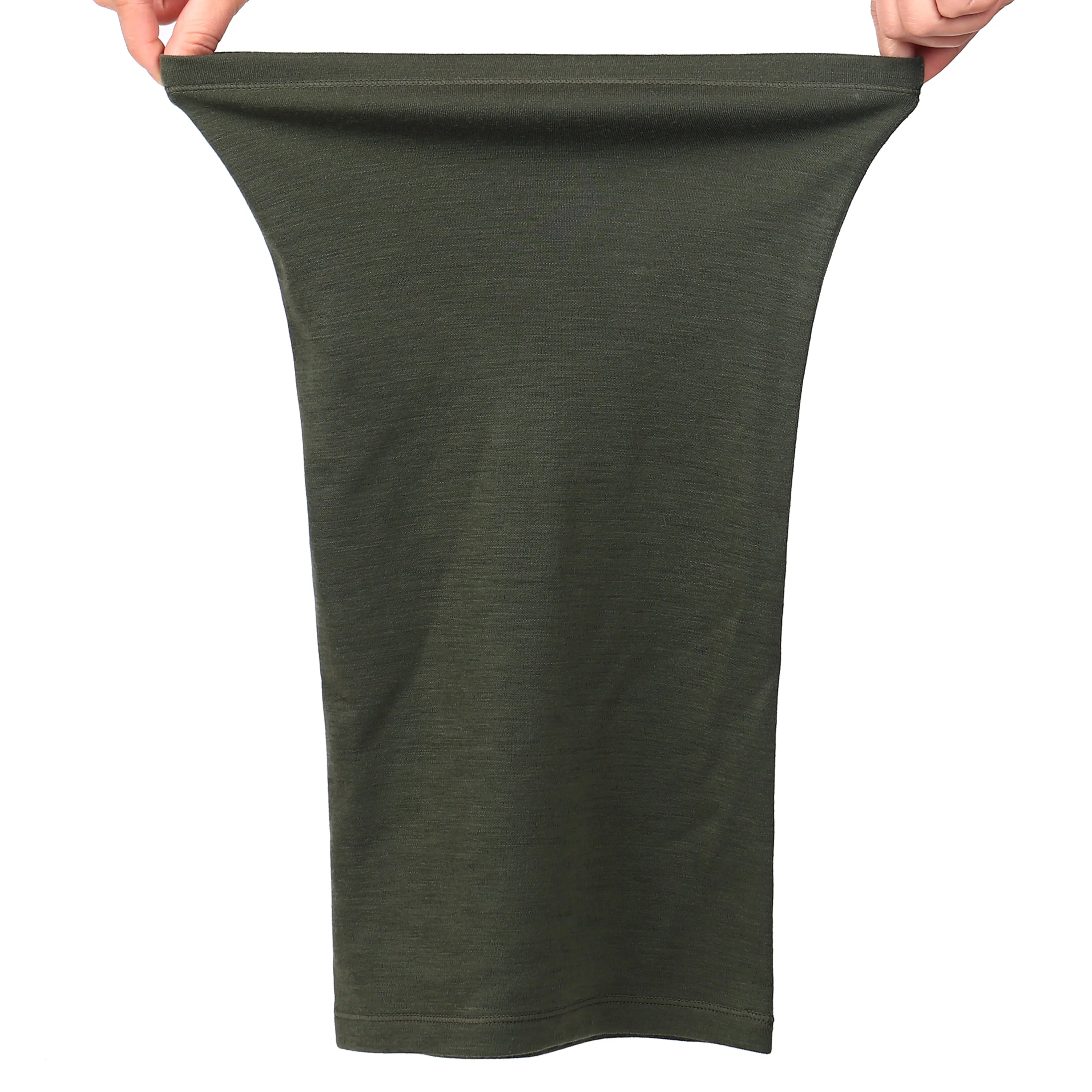 Unisex Merino 250g Neck Gaiters Dark Green