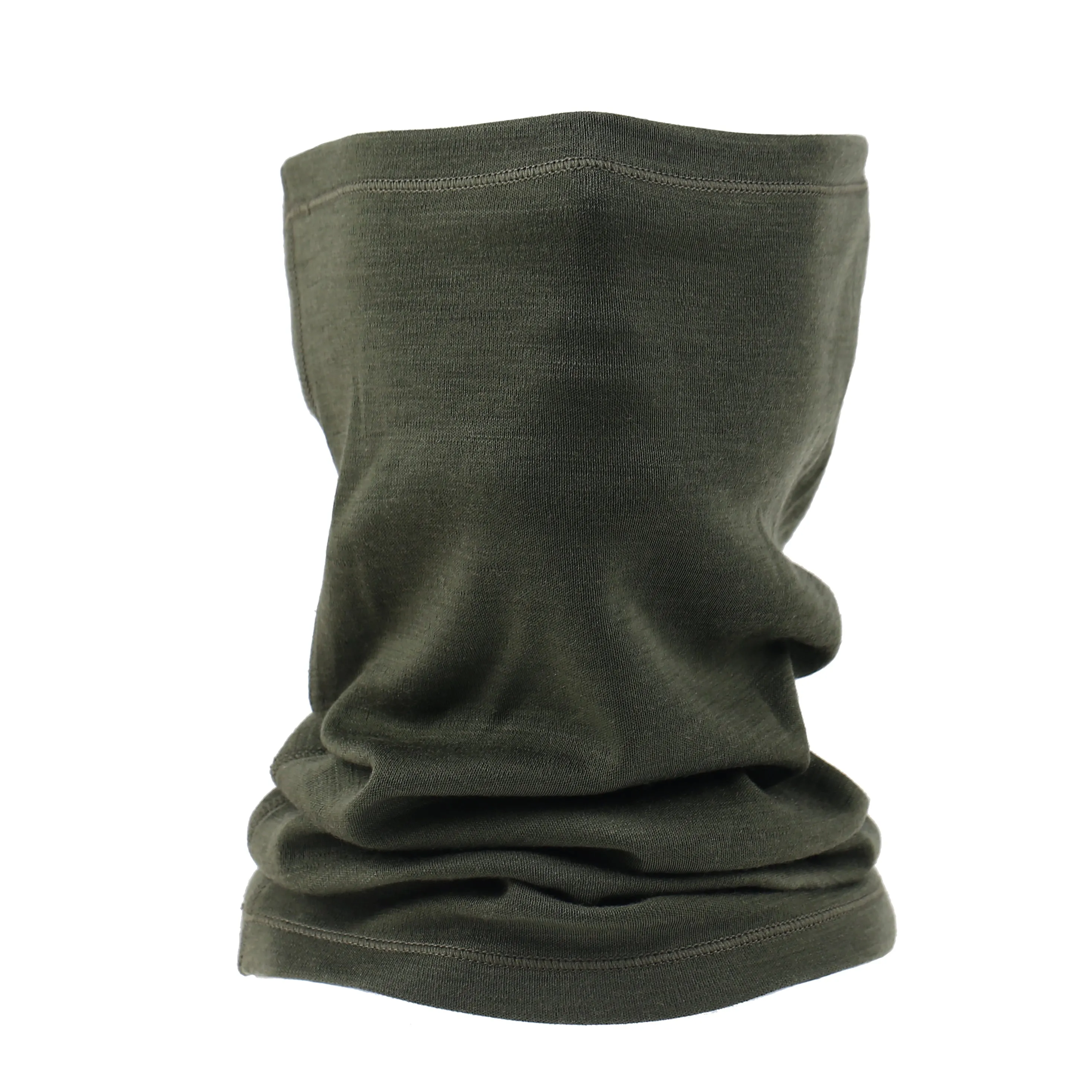 Unisex Merino 250g Neck Gaiters Dark Green