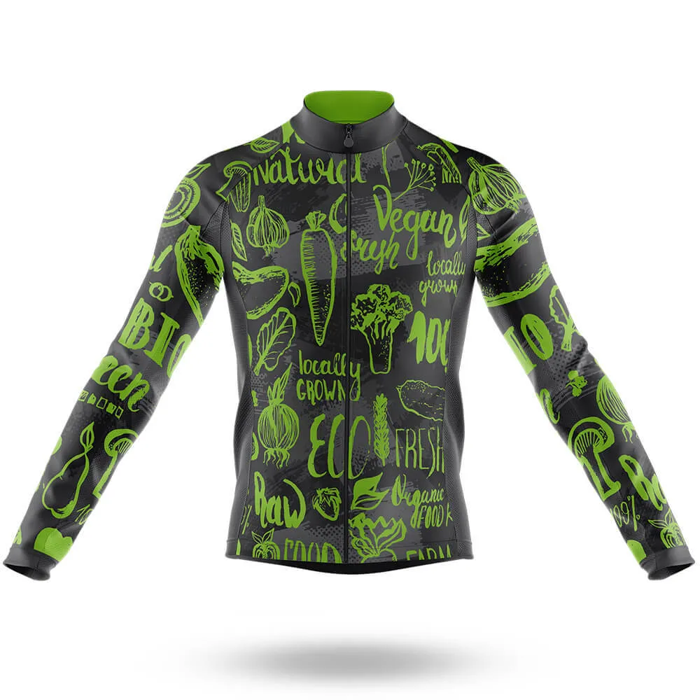 Vegan Pattern - Men's Cycling Kit