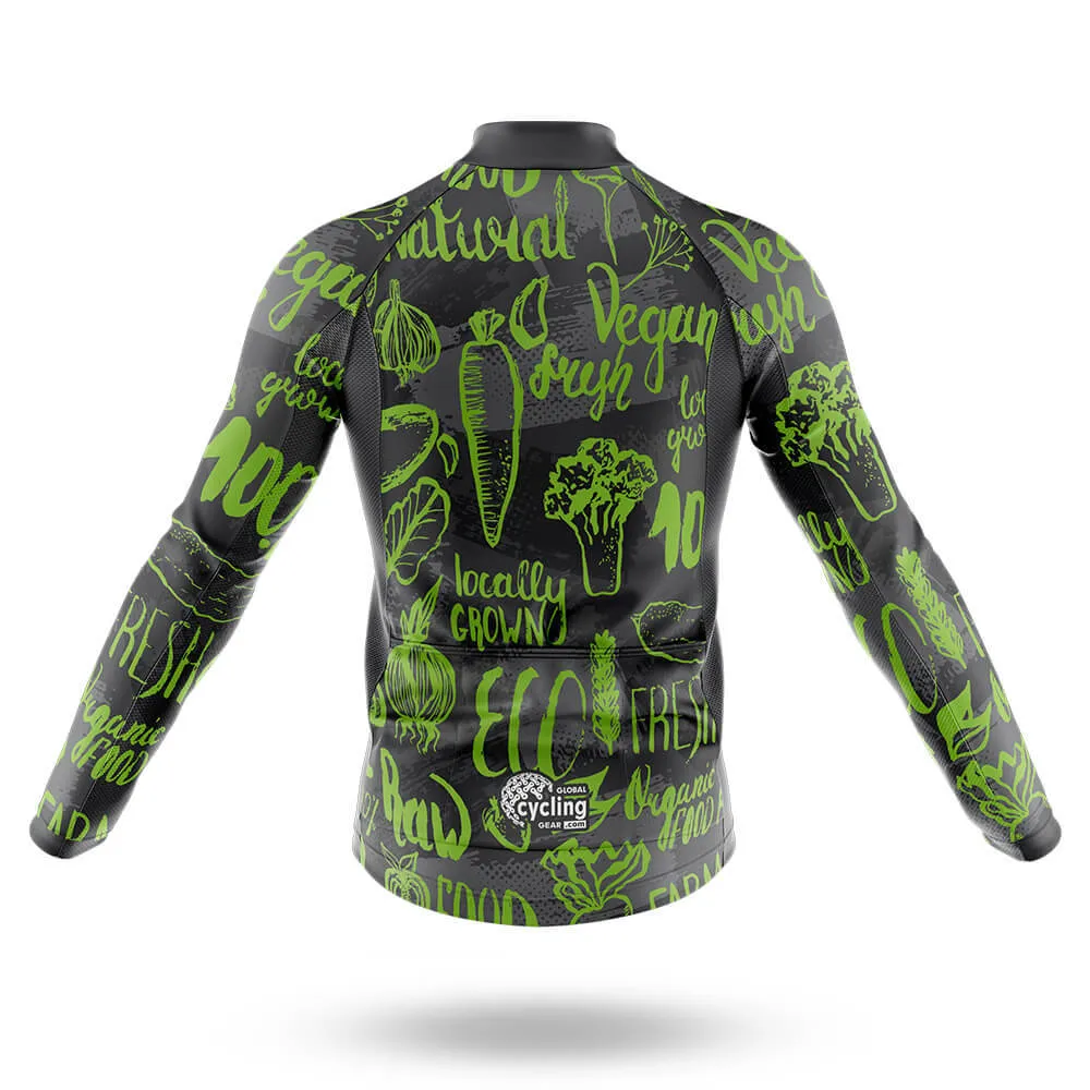 Vegan Pattern - Men's Cycling Kit